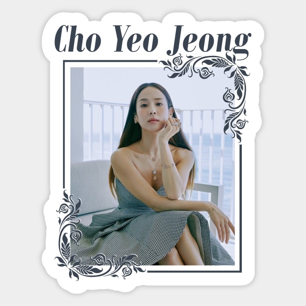 Cho Yeo Jeong Sticker by GlitterMess